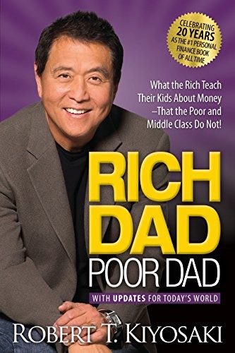 Book cover: Rich Dad Poor Dad by Robert T. Kiyosaki